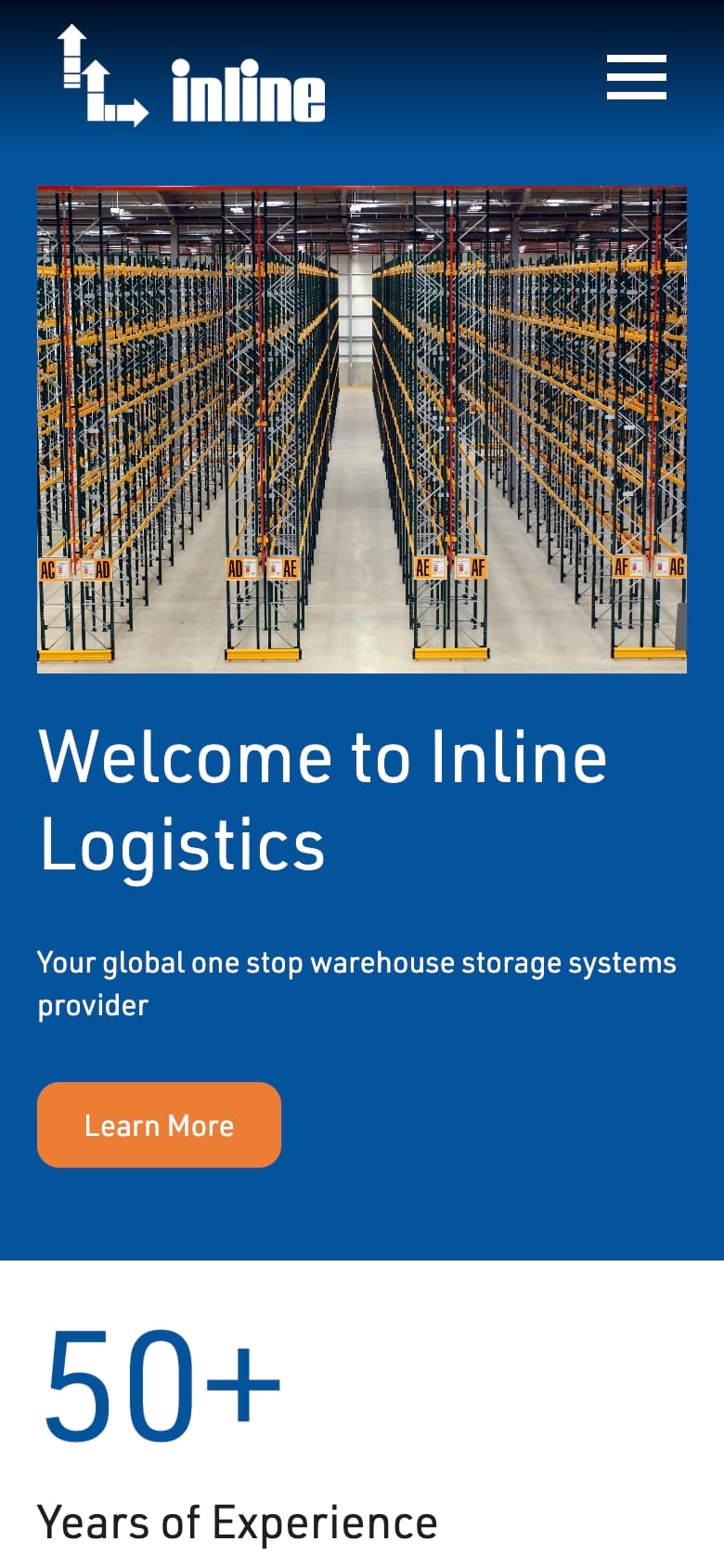 Warehouse storage systems by Inline Logistics
